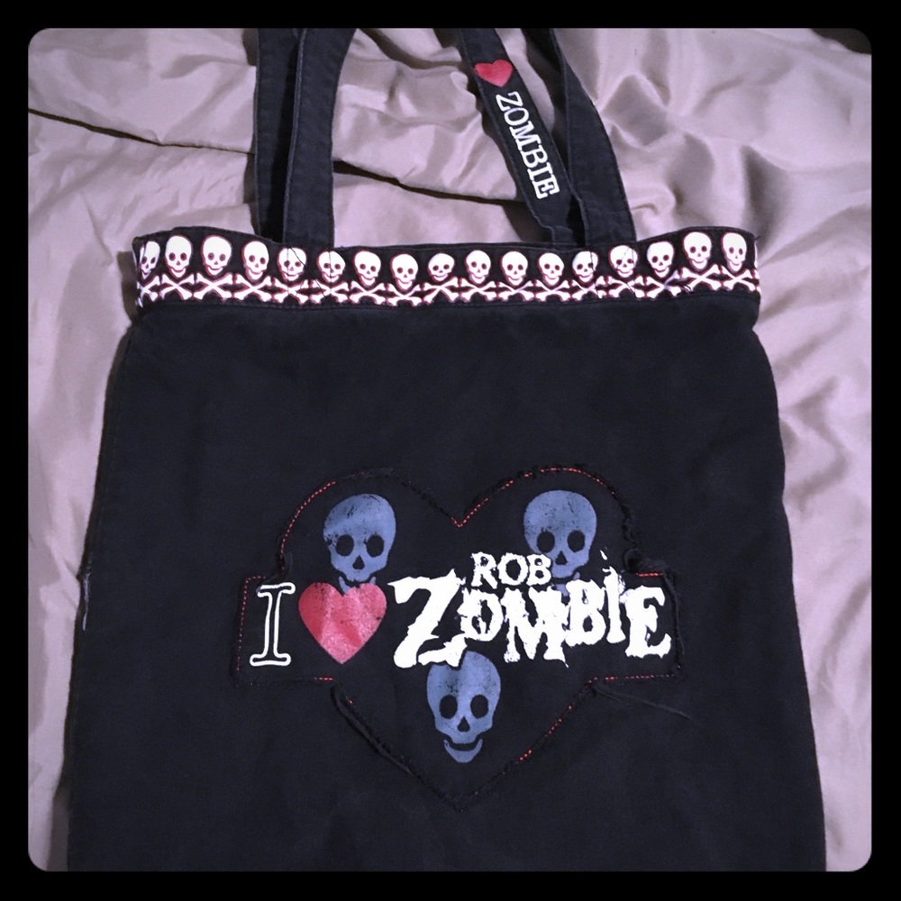 Rob zombie reversible tote bag purse hot topic